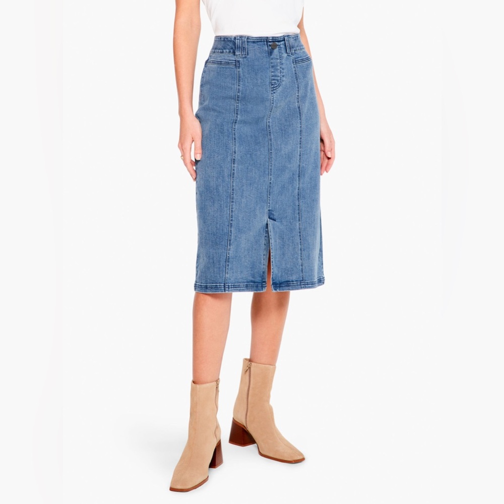 NWT NIC+ZOE Denim Pencil Skirt